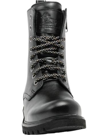 BOTAS PANAMA JACK FRISIA B24 DE PIEL NEGRA NEGRO