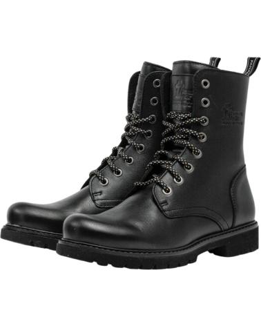 BOTAS PANAMA JACK FRISIA B24 DE PIEL NEGRA NEGRO