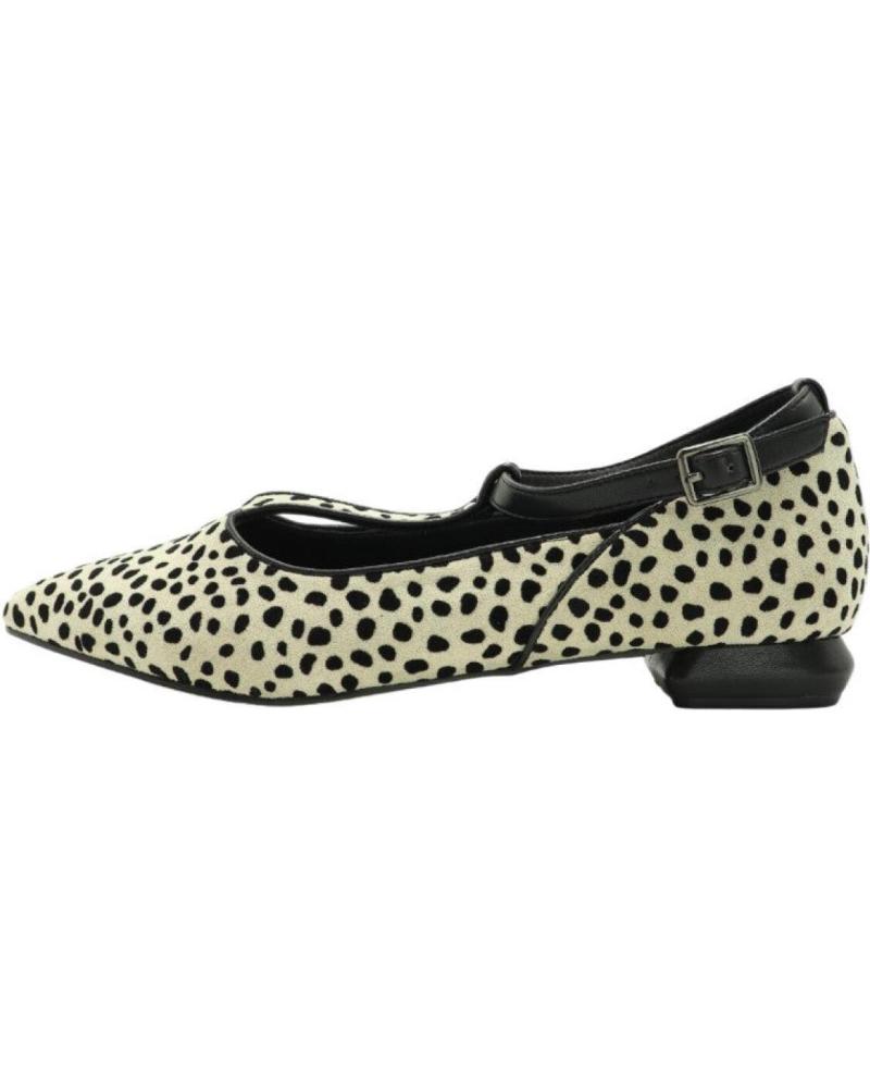 AZAREY BAILARINAS MERCEDES CON ESTAMPADO DE TOPOS REF 40578K115 BEIG