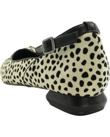 AZAREY BAILARINAS MERCEDES CON ESTAMPADO DE TOPOS REF 40578K115 BEIG