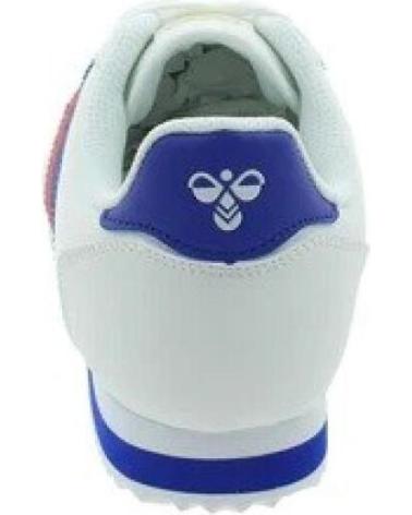 HUMMEL ZAPATILLAS CASUAL RUN72W BLANCO AZUL WHITE-BLUE