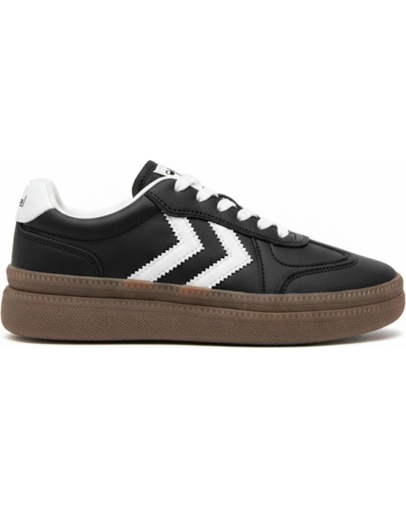 HUMMEL ZAPATILLAS DOUBLE I W NEGRAS BLANCAS BLACK-WHIT
