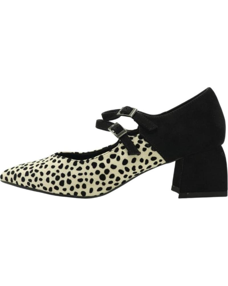 AZAREY ZAPATO MERCEDES ESTAMPADO TOPOS REF 40578K383 BEIG