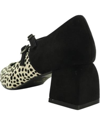 AZAREY ZAPATO MERCEDES ESTAMPADO TOPOS REF 40578K383 BEIG