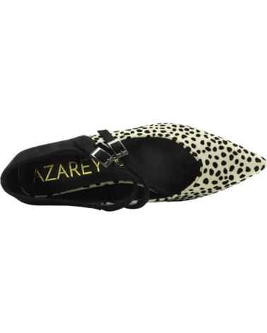 AZAREY ZAPATO MERCEDES ESTAMPADO TOPOS REF 40578K383 BEIG