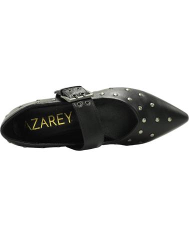 AZAREY ZAPATO MERCEDES CON TACHAS REF 40608K145 NEGRO