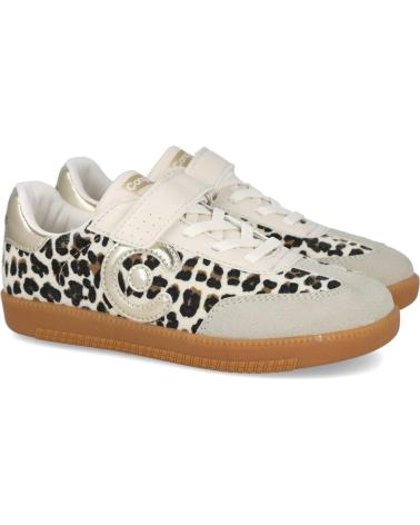 ZAPATILLAS CASUAL CONGUITOS COSH317009 ESTAMPADO LEOPARDO LEOPARDO