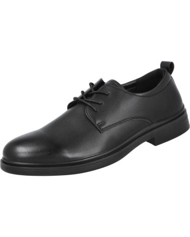 L&R SHOES CHAUSSURES À LACETS NOIRES M25-312 NEGRO