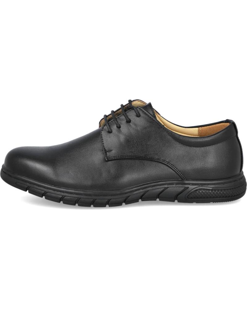 L&R SHOES CHAUSSURES À LACETS NOIRES T007 NEGRO