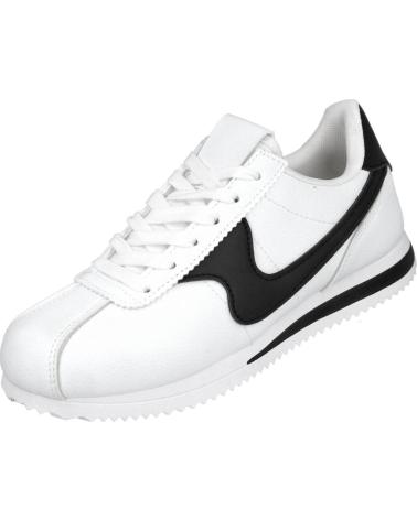 L&R SHOES WEISSE TURNSCHUHE FC-195 BLANCO
