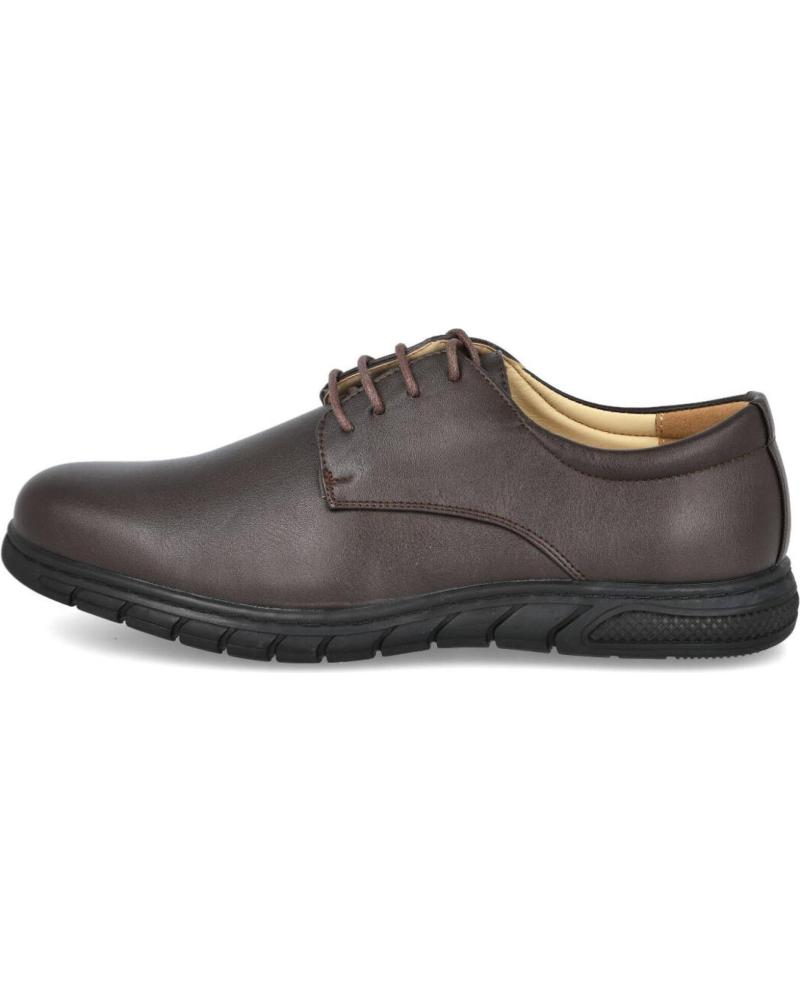 L&R SHOES T007 KLASSISCHE SCHNÜRSCHUHE DUNKELBRAUN MARRON