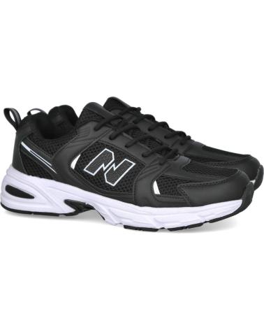 BASKETS SPORTIVES L&R SHOES FC-197 NOIRES NEGRO