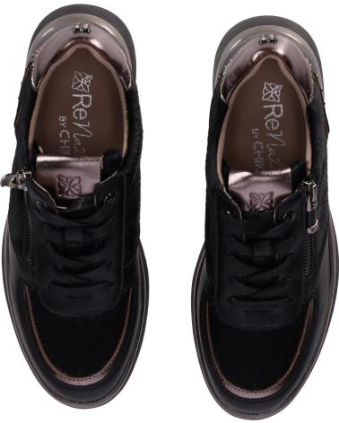CHIKA10 SNEAKER RE HIBISCO 05 SCHWARZ NEGRO-BLACK