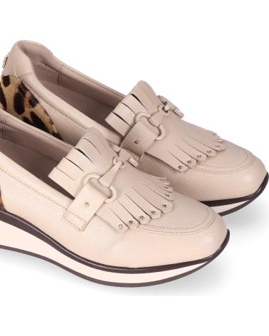MOCASSINS CHIKA10 RE SAUCE 09 BEIGE AVEC IMPRIMÉ ANIMAL BEIG-BEIGE