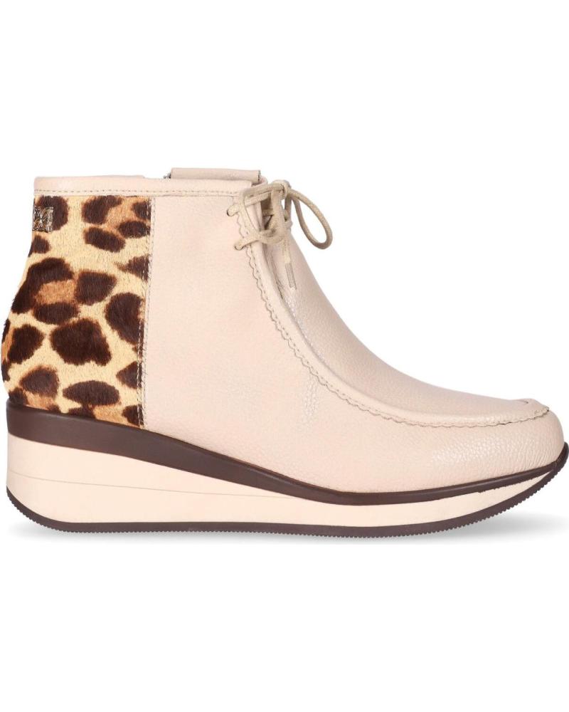 STIVALETTI CHIKA10 RE SAUCE 08 BEIGE CON STAMPA ANIMALIER BEIG-BEIGE