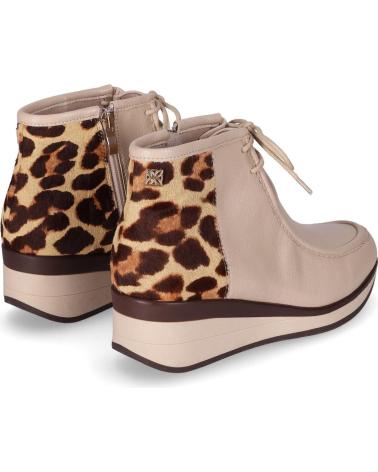 STIVALETTI CHIKA10 RE SAUCE 08 BEIGE CON STAMPA ANIMALIER BEIG-BEIGE