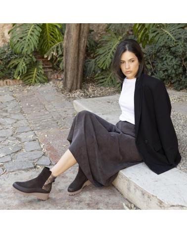 CHIKA10 RE JAZMIN 03 STIEFEL BRAUN MIT STEPPDETAIL MARRON-BROWN