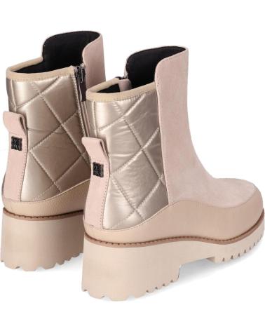 CHIKA10 RE JAZMIN 03 STIEFEL TAUPE MIT STEPPDETAIL TAUPE-TAUPE