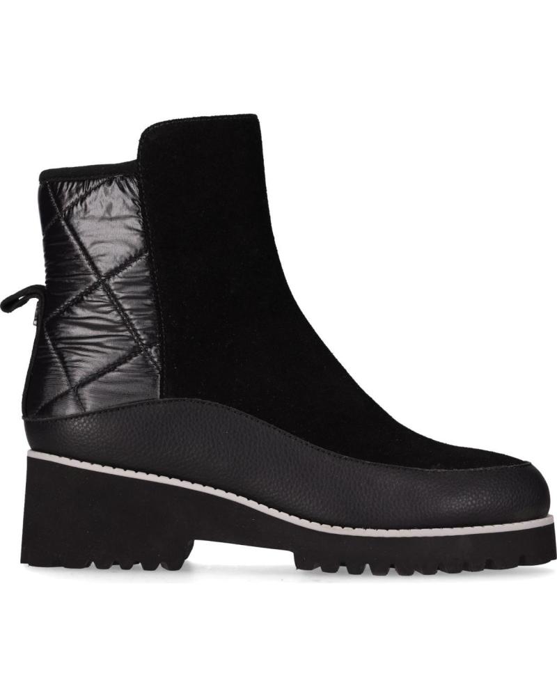 CHIKA10 RE JAZMIN 03 STIEFEL SCHWARZ MIT STEPPDETAIL NEGRO-BLACK