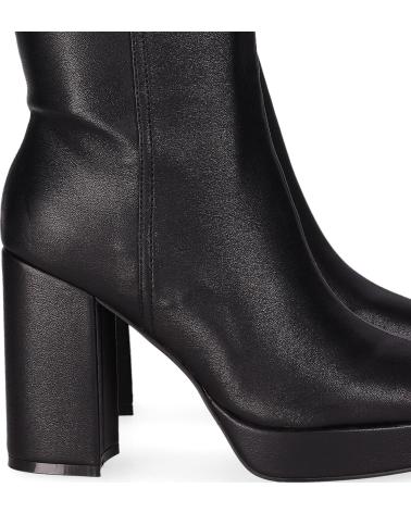 CHIKA10 JAZMIN 07 NERA - STIVALE ALTO CON TACCO A BLOCCO NEGRO-BLACK