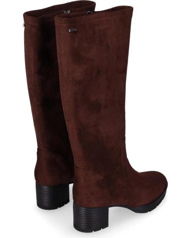 CHIKA10 RE ABEDUL 02 WILDLEDER-STIEFEL IN BRAUN MARRON-BROWN