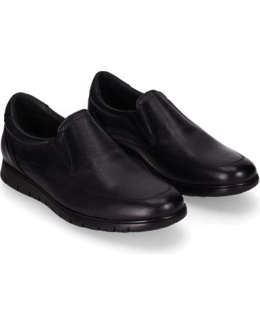 CHIKA10 ST MONZONES 13361 HERREN LOAFER AUS SCHWARZEM LEDER NEGRO-BLACK