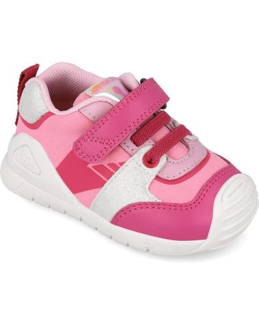 BASKETS DE SPORT BIOMECANICS BIOGATEO 251131 ÉLASTIQUES ROSE ROSYC429