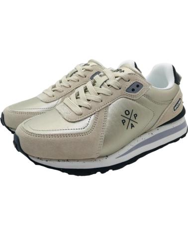 ZAPATILLA POPA BLAKE LAMINADO ORO ORO