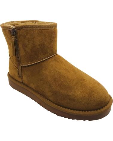 STIVALETTI BASSI XTI 144443 CAMEL BEIGE CON INTERNO IN PELLICCIA CAMEL