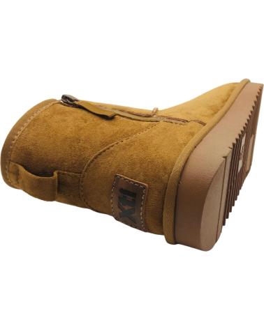 STIVALETTI BASSI XTI 144443 CAMEL BEIGE CON INTERNO IN PELLICCIA CAMEL