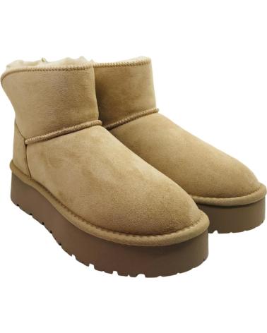 XTI ZAPATOS ZAPATOS MUJER BOTINES MODELO 142197 COLOR BEIGE