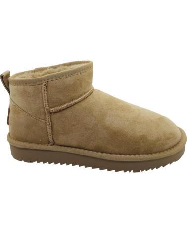 XTI STIVALETTO BASSO PIATTO IN CAMOSCIO BEIGE 14444203 BEIGE