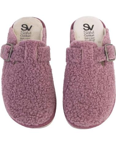 SALVI 29L-000 ZAPATILLAS DE CASA DE MUJER HIELO MALVA