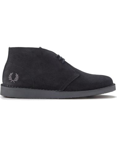 FRED PERRY HAWLEY SUEDE B9352 - 41 BLACK