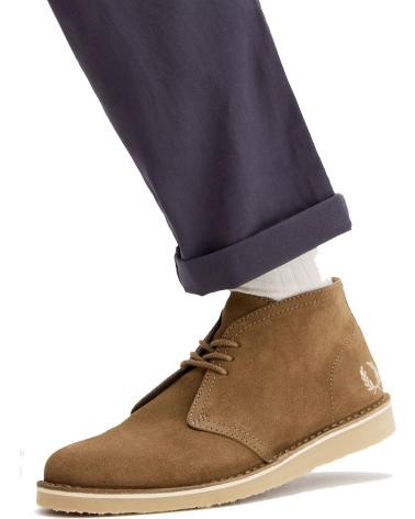 FRED PERRY HAWLEY SUEDE B9352 - 41 BROWN