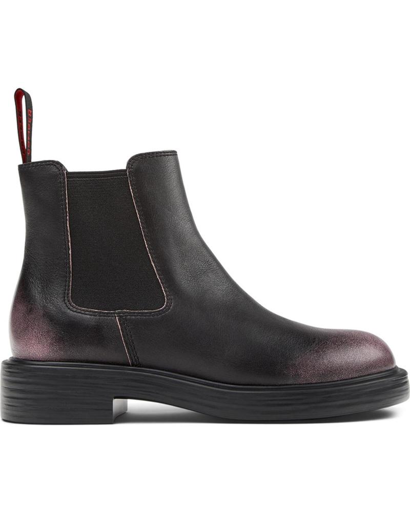 BOTINES CHELSEA CAMPER DEAN K400761 NEGRO-ROSADO NEGROROSA007