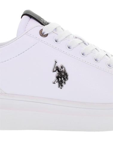 U.S. POLO ASSN. SHOES U S POLO ASSN EN COLOR PARA HOMBRE BLANCO