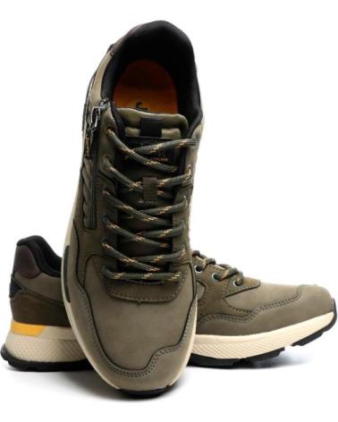 JEEP CASUAL SNEAKERS JM52140 KHAKI MILITARY VERDE