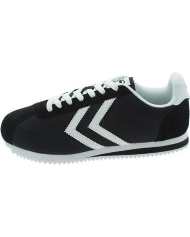 HUMMEL CHAUSSURES RUN72 BASIC NOIR ET BLANC NEGRO