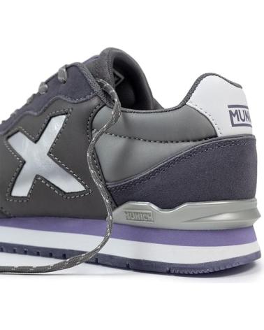 CHAUSSURES MUNICH DASH 267 SILVER SILVER