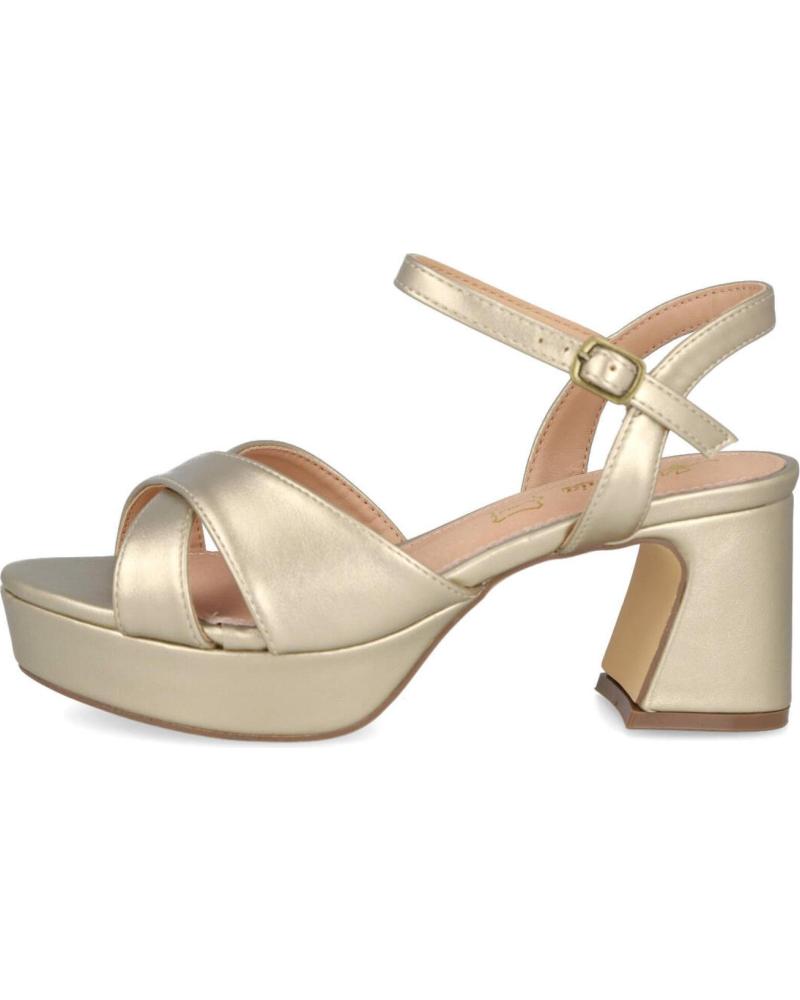 L&R SHOES BL2592 SANDALES À TALON ET PLATEFORME OR ORO