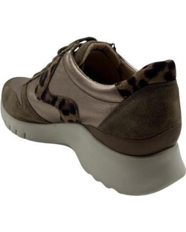 PIESANTO SNEAKER METALIZADO MARRóN