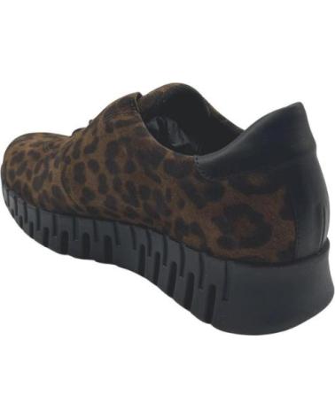 PIESANTO SNEAKER STAMPA ANIMALIER MARRONE MARRóN