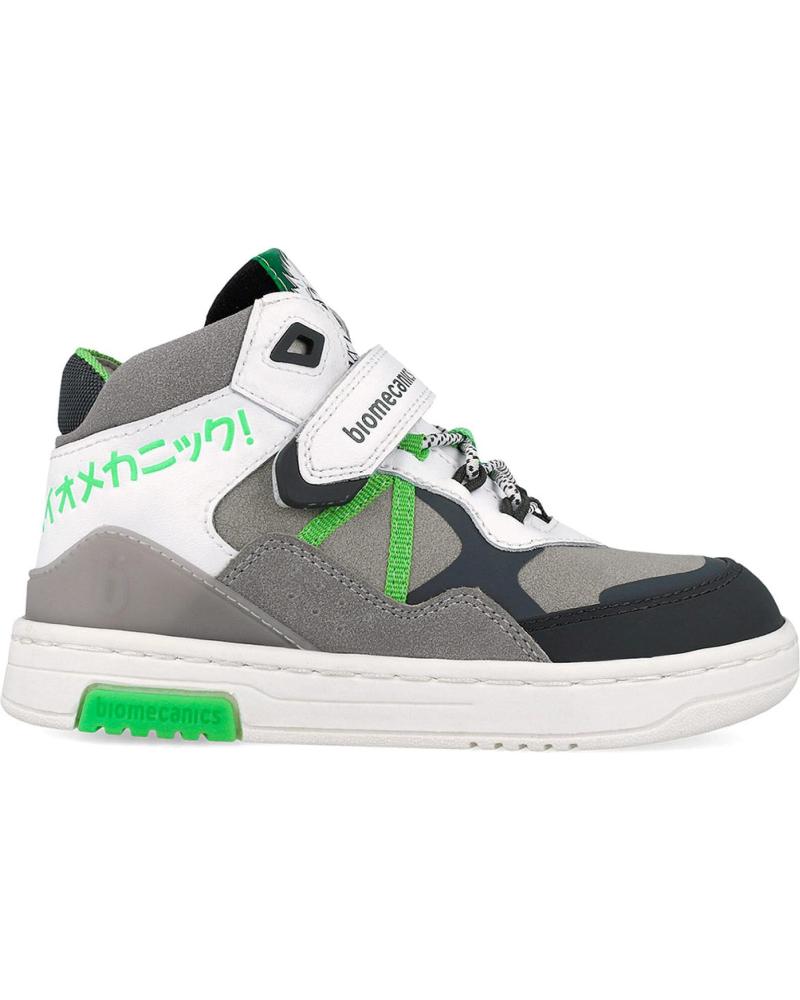 BIOMECANICS BOTINES DEPORTIVOS 251237 BIOEVOLUTION CASUAL BLANCO VERDE BLANCOVERDEA543