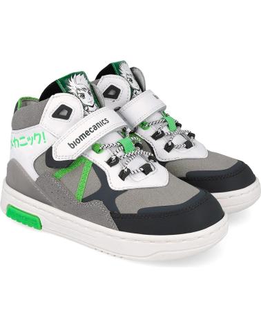 BIOMECANICS BOTINES DEPORTIVOS 251237 BIOEVOLUTION CASUAL BLANCO VERDE BLANCOVERDEA543
