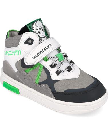 BIOMECANICS BOTINES DEPORTIVOS 251237 BIOEVOLUTION CASUAL BLANCO VERDE BLANCOVERDEA543