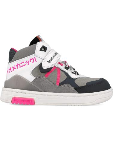 BIOMECANICS BOTINES DEPORTIVOS 251237 BIOEVOLUTION CASUAL BLANCO FUCSIA BLANCOFUCSIAB304