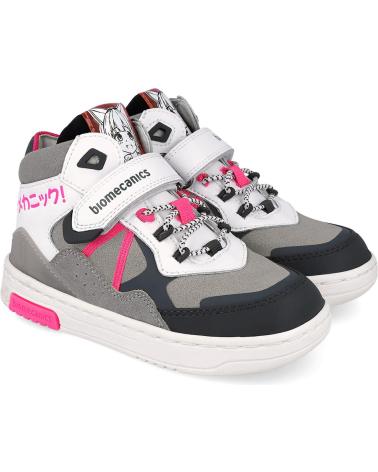 BIOMECANICS BOTINES DEPORTIVOS 251237 BIOEVOLUTION CASUAL BLANCO FUCSIA BLANCOFUCSIAB304
