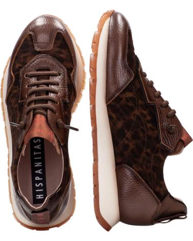 HISPANITAS KANSAS CHI254312 BROWN SNEAKERS MARRóN