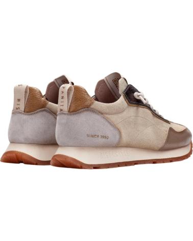 HISPANITAS CASUAL SPORT -CREAM--RON TOPO